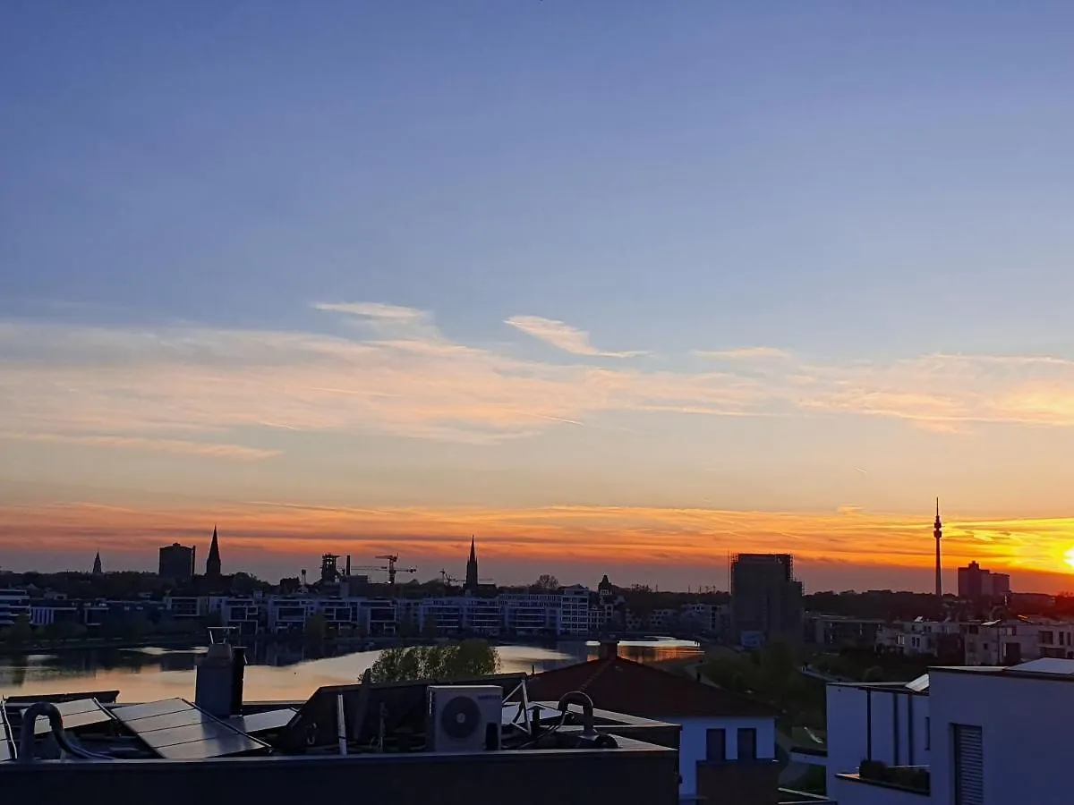 Apartment Phoenixsee - Gaesteraeume Mit Dachterrasse Dortmund Germany